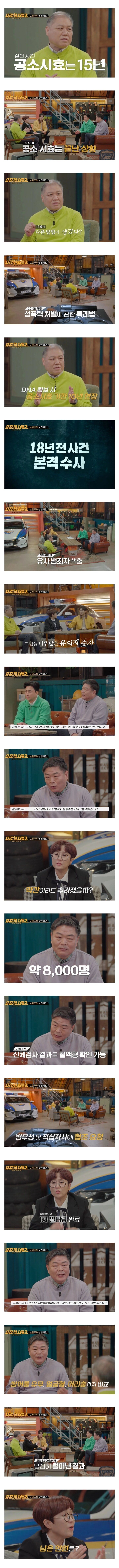 18년 걸린 살인범 체포