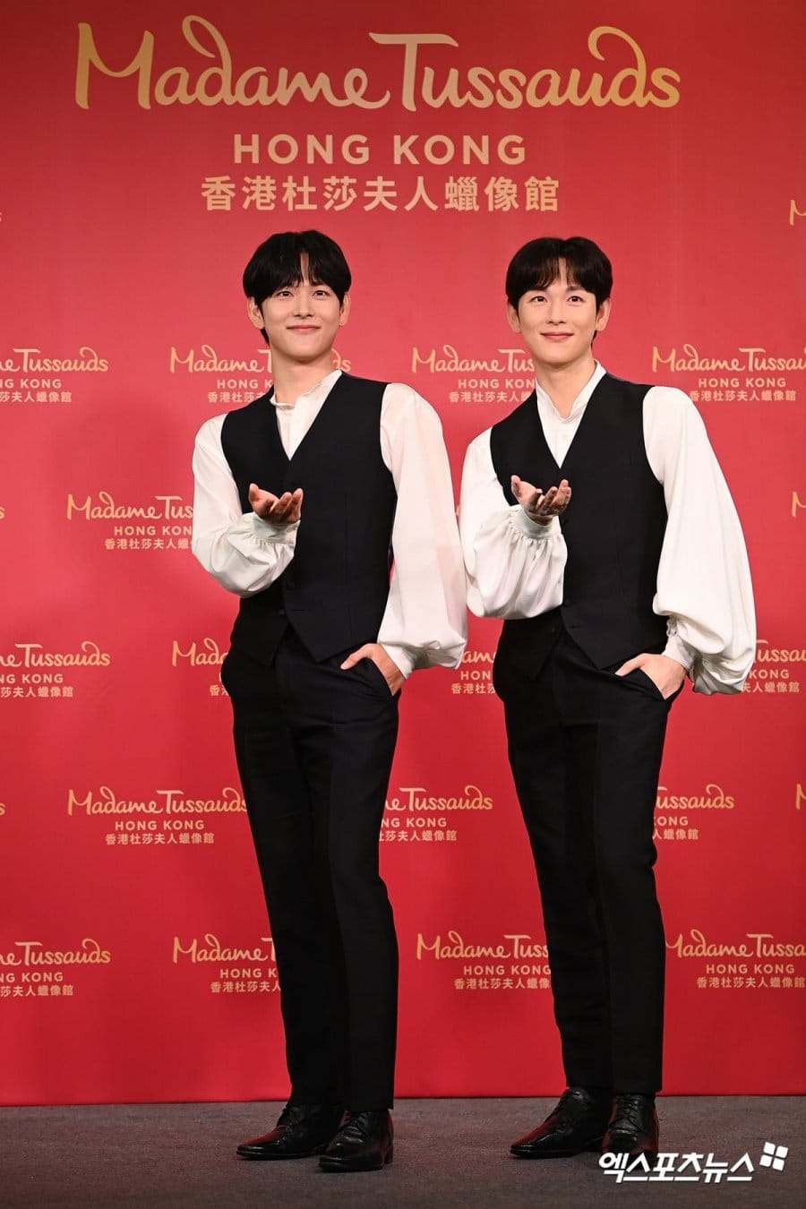 임시완 밀랍인형 공개 행사장 사진