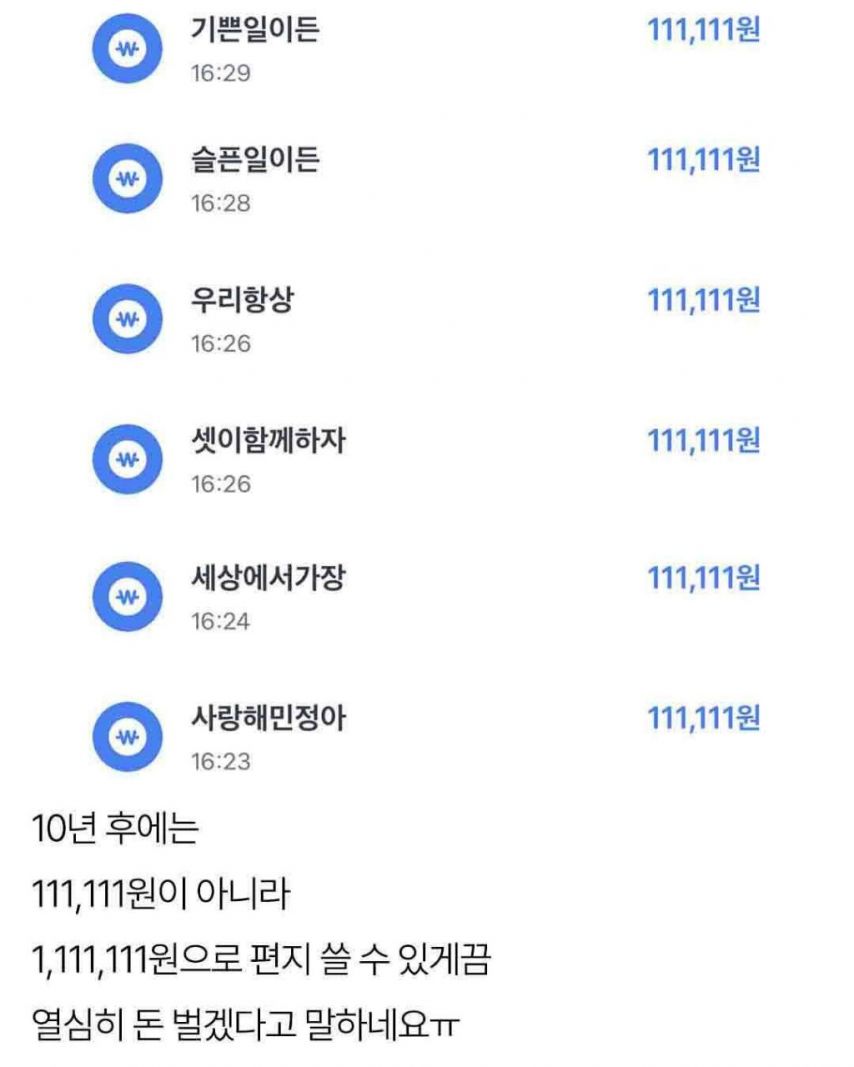빼빼로데이에 400만원 받은 와이프