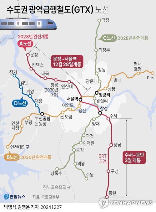 오늘 개통한 지하철 GTX-A 북부구간.jpg