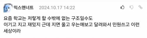 요즘 초딩 운동회의 부조리