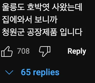 호불호 갈리는 울릉도🏝 물가