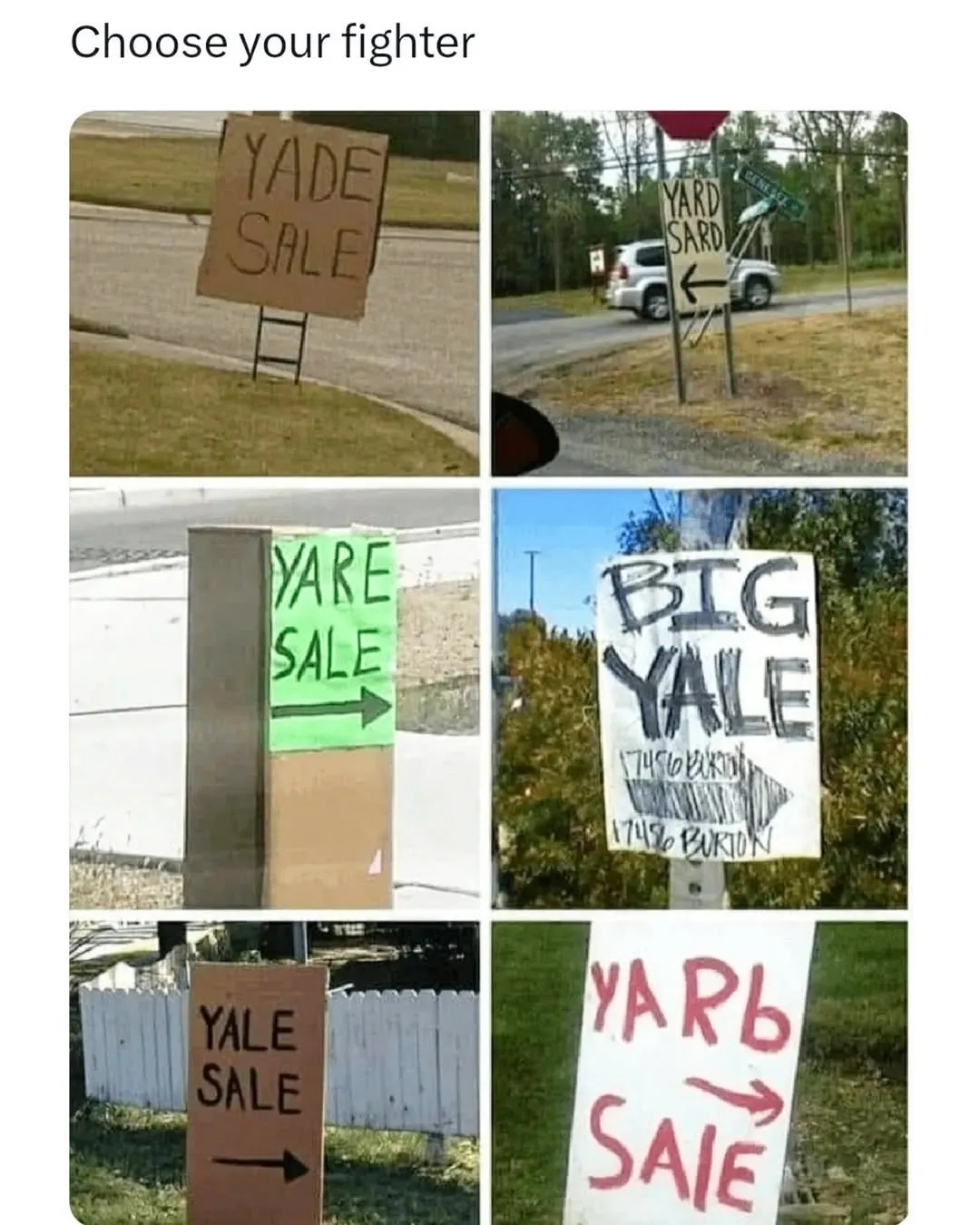 yard sale을 하고 싶었던 사람들