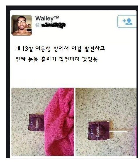 13살 여동생 방에서 ㅋㄷ을 발견함