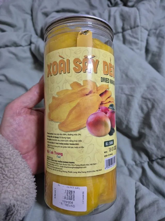 베트남 건망고 선물 받았어요