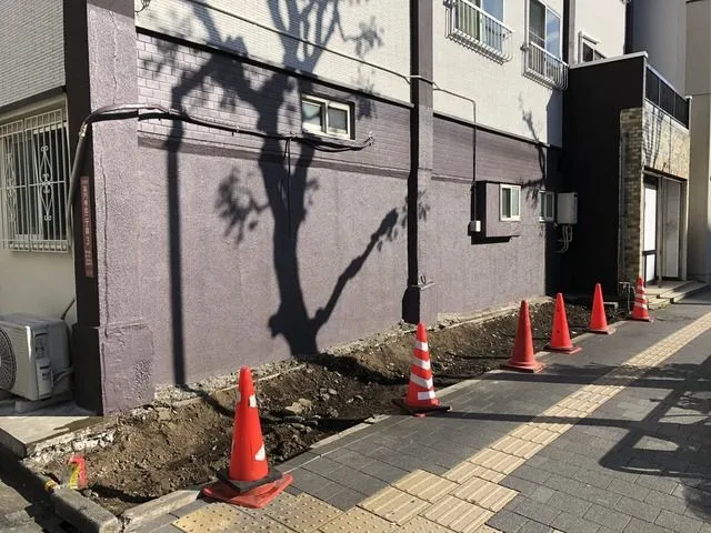 장사 잘 하다가, 사고나서, 깨끗히 정리한, 일본 우동집.jpg