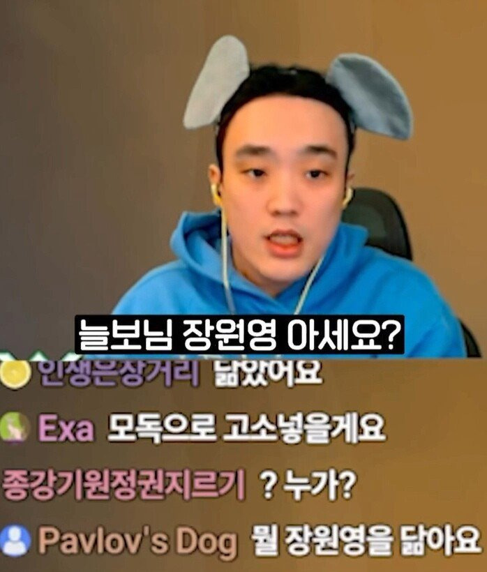 시청자들이 장원영 닮았다는 스트리머.jpg