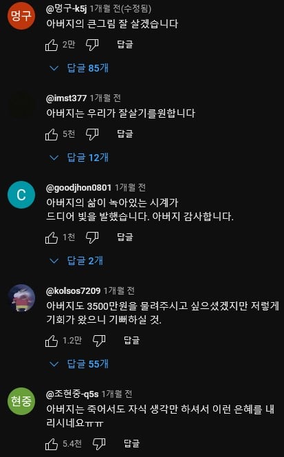 VIP손님이 아버지의 유품인 시계를 달라고 한다.