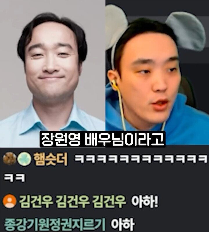 시청자들이 장원영 닮았다는 스트리머.jpg