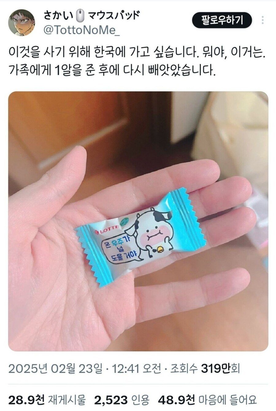 말랑카우에 반한 일본인