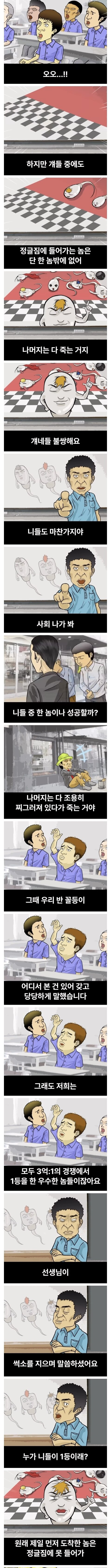 남학교의 성교육 시간