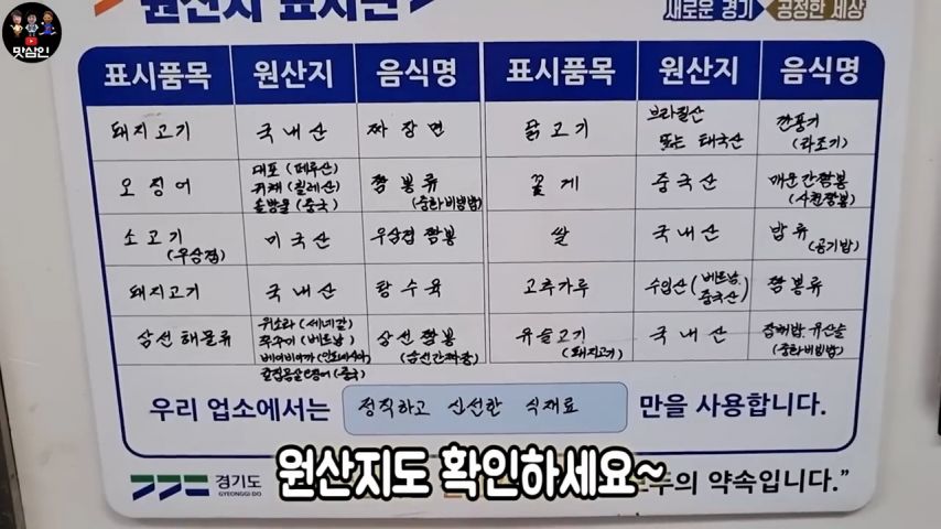 짜장면 가격이 저렴해서 곱빼기 시켰다가 낭패