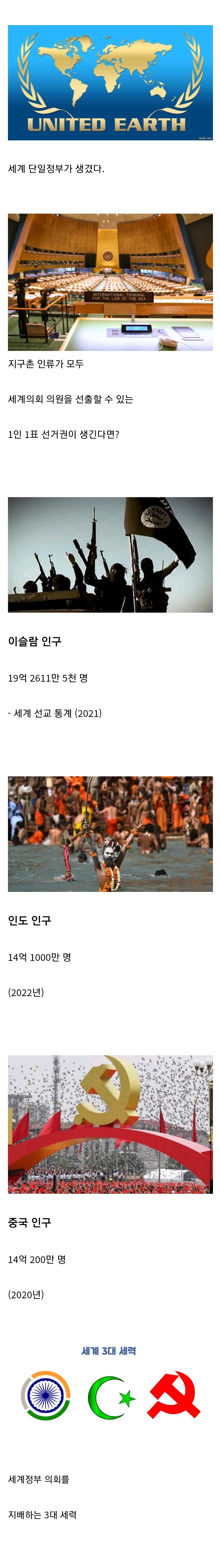 세계 단일 정부가 생긴다면...JPG
