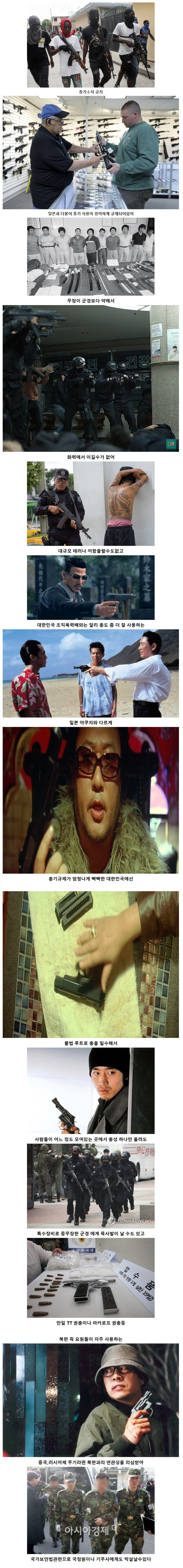 한국 조폭이 크게 성장하지 못하는 이유