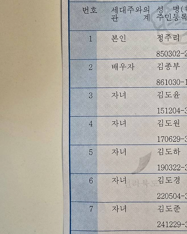 5형제 극한 육아중인 정주리 근황 ㄷㄷ.jpg