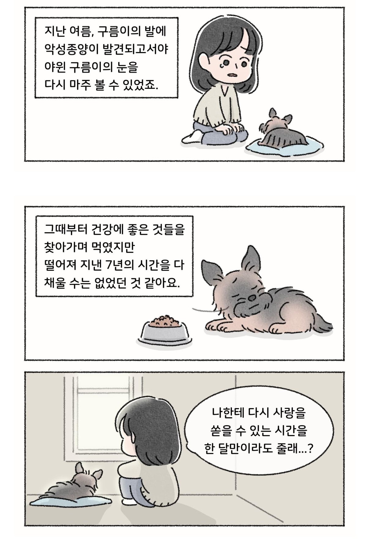 작가가 욕이나 박고 가라고한 사연툰