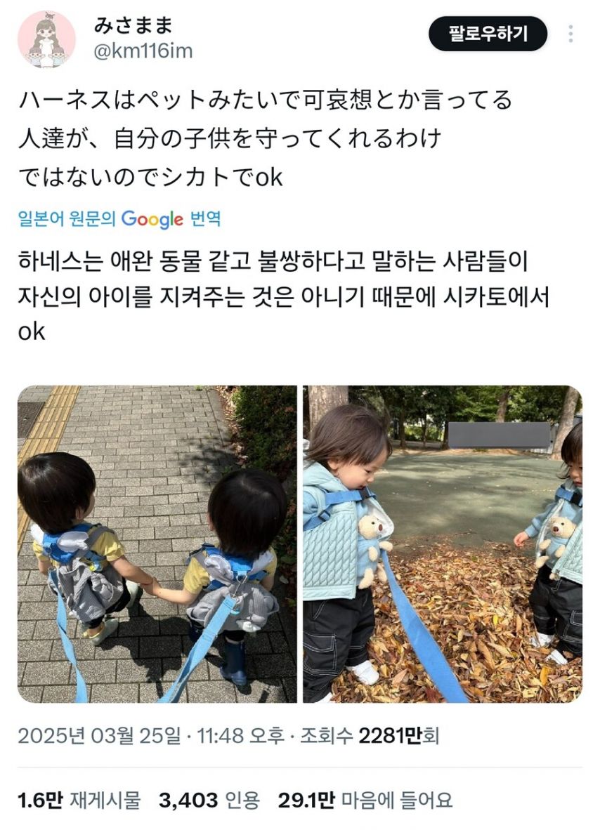 애완동물 같아서 불쌍하다고?