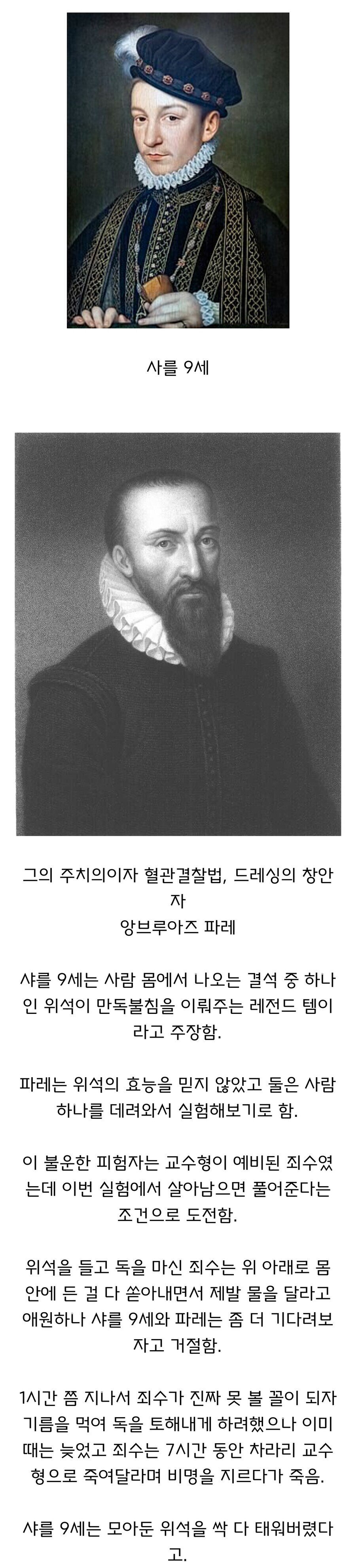 중세유럽 목숨을 건 왕과 의사의 내기