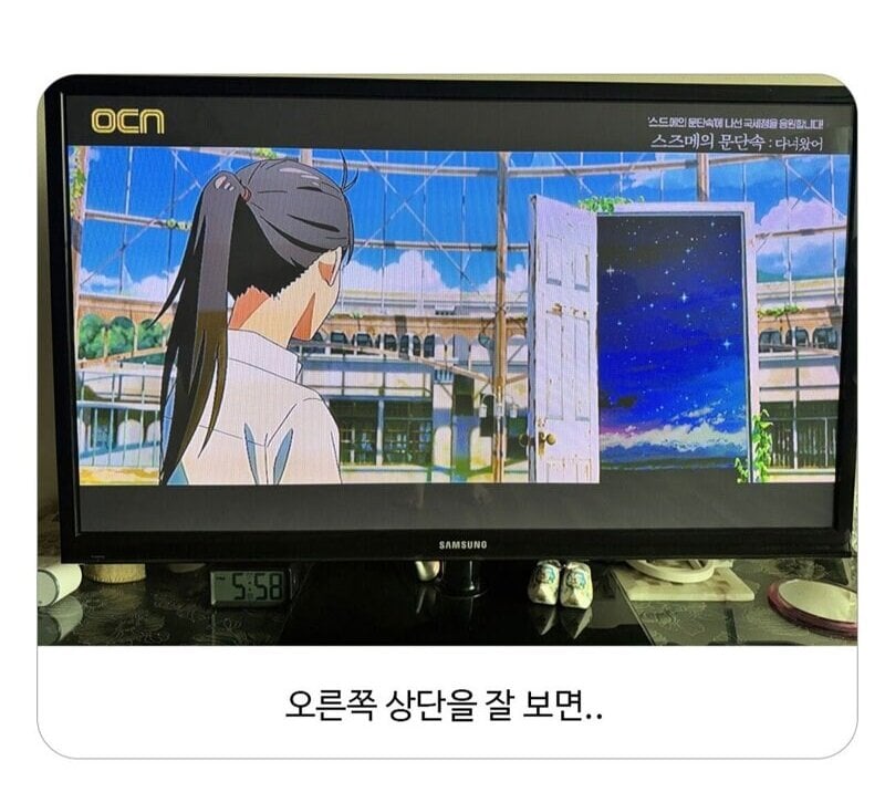 OCN에서 스즈메의 문단속 방영한 이유