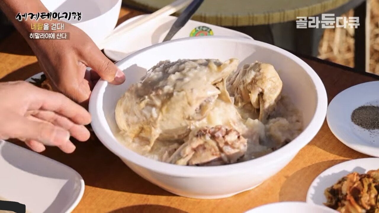 의외로 히말라야에서 먹을 수 있는 음식....jpg