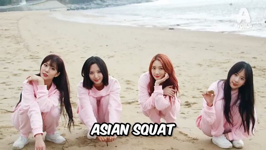 서양인은 안 되는 자세
