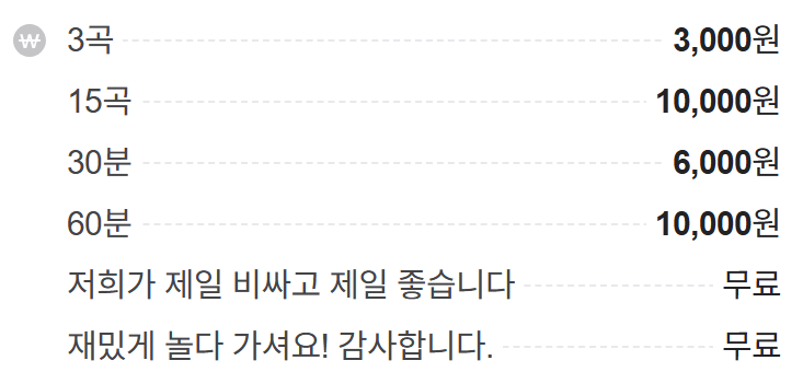 코인노래방 가격 근황