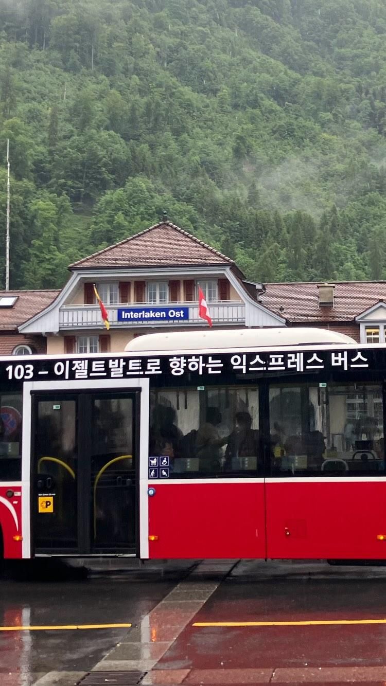 스위스에 한국인이 얼마나 많이 가길래 ...