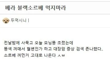 먹고 나면 심란해진다는 아이스크림