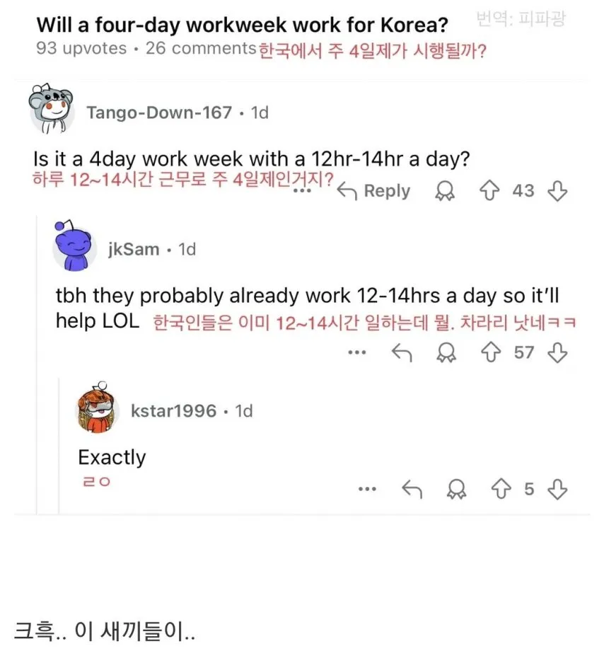 한국이 주4일제가 될까?