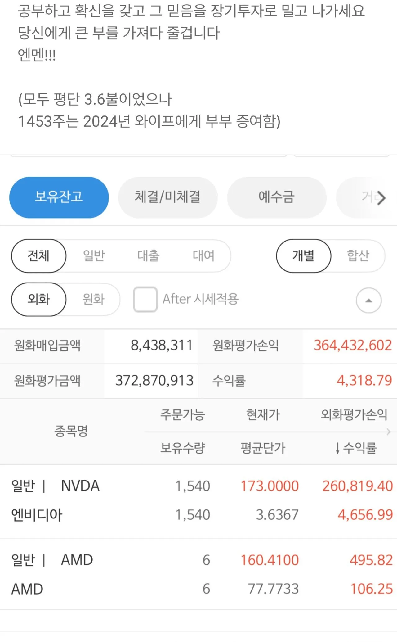 엔비디아 8년 장투 등장