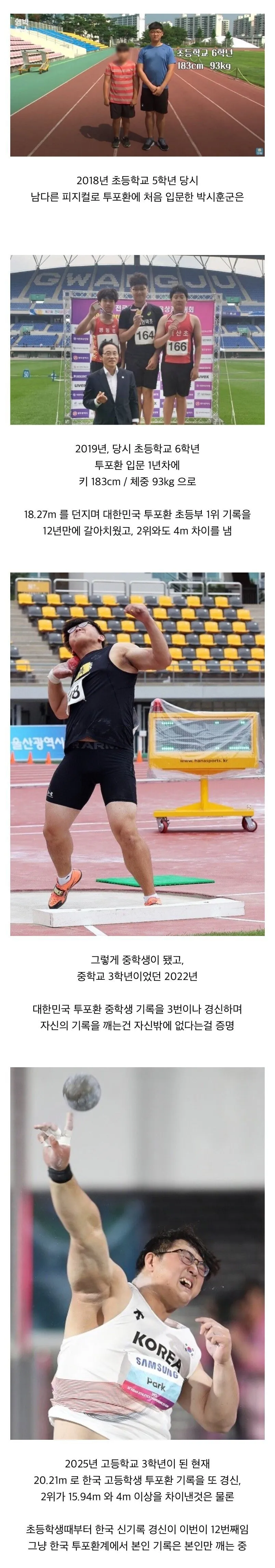 7년 전, 탈초딩 피지컬로 유명했던 초딩 근황