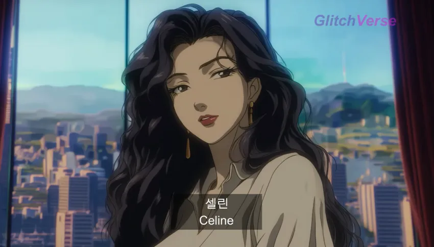버블시대 애니풍 케데헌