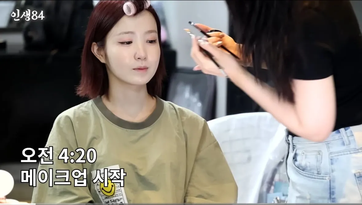 데뷔 1년차 신인 걸그룹 하루 스케쥴