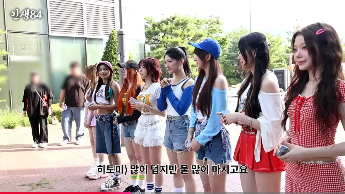 데뷔 1년차 신인 걸그룹 하루 스케쥴