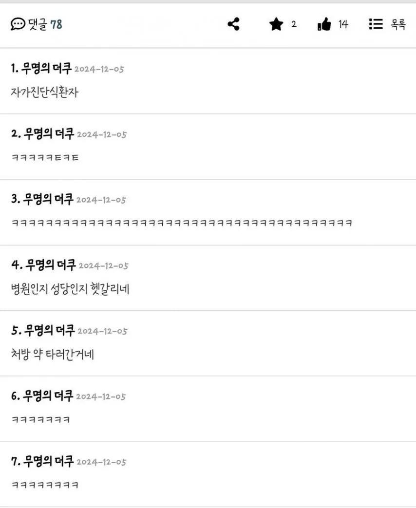 고해성사식 병원