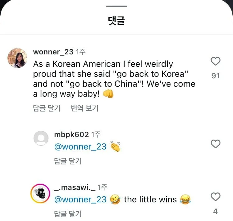 인종차별자 영상 댓글에 많은 좋아요가 붙은 이유.jpg