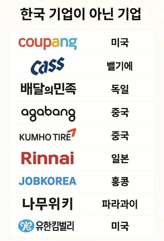 한국기업이 아닌 기업들.jpg