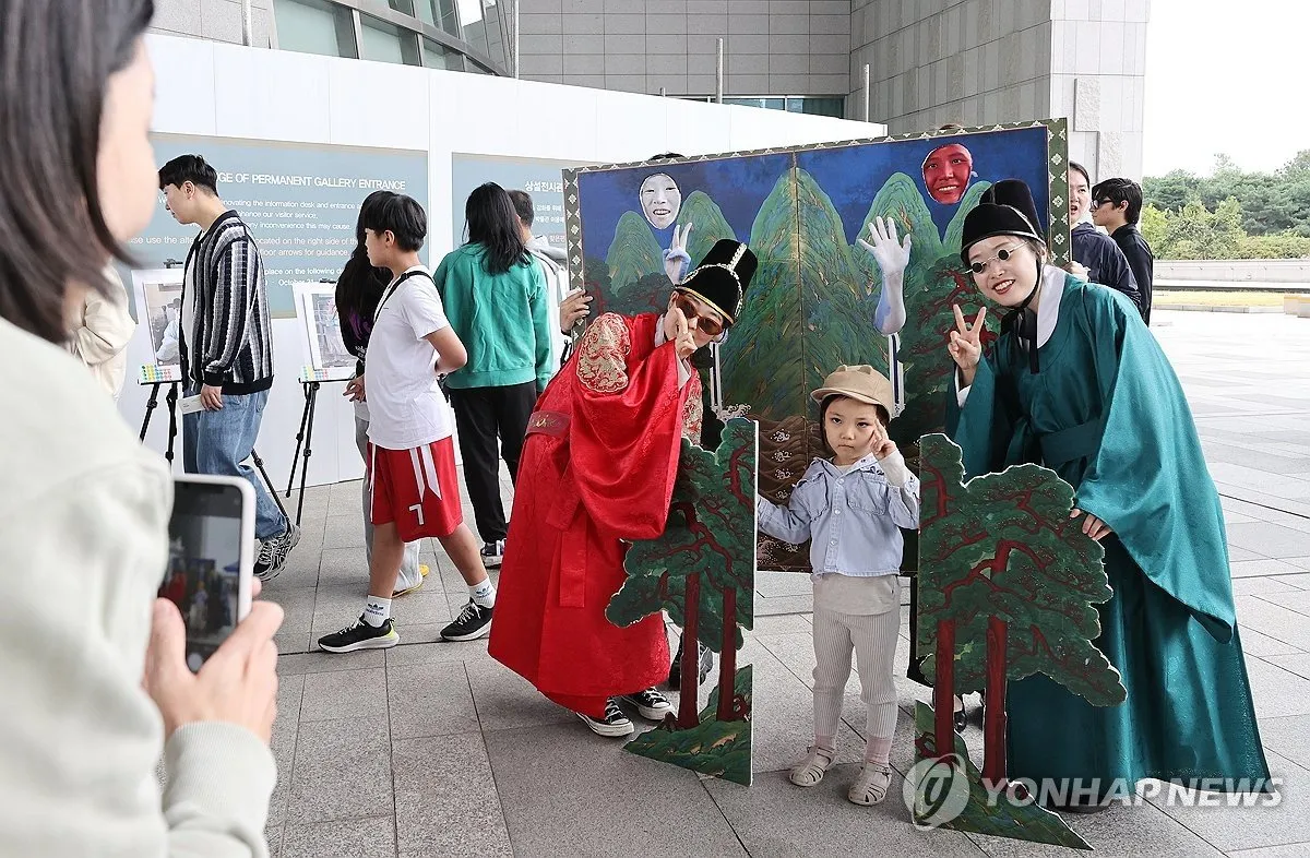 국립 중앙 박물관 분장 대회 개최
