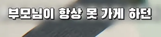 부모님 몰래 여동생을 창고로 데려 가려는 오빠