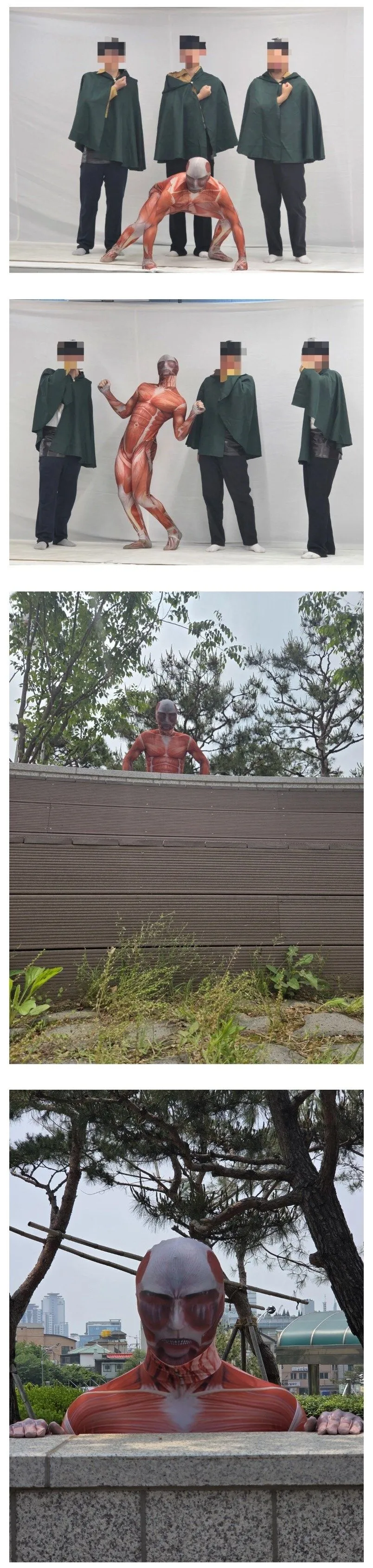 요즘 고등학교 졸업사진