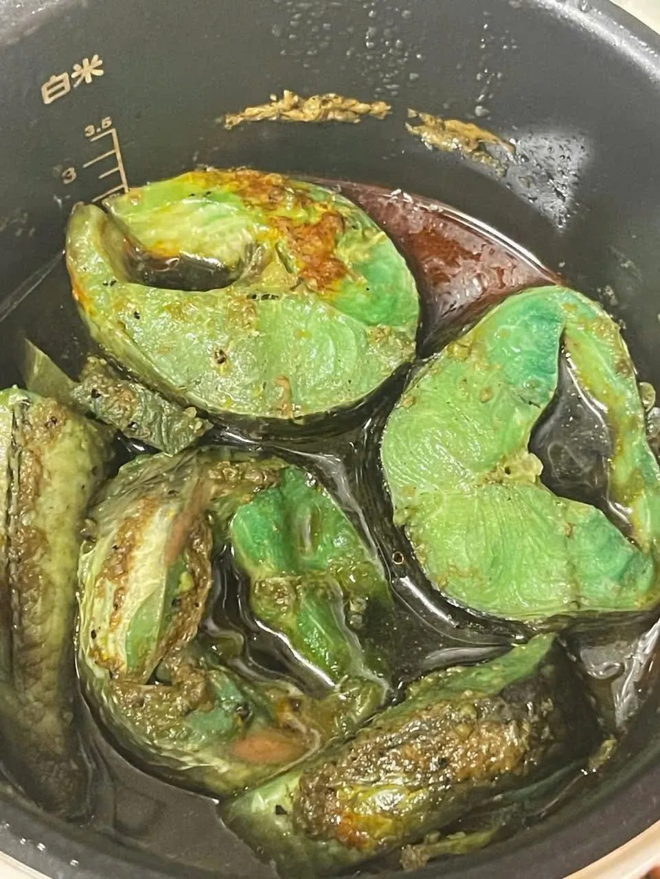 말차가 유행이라길래 요리에도 넣어봤어