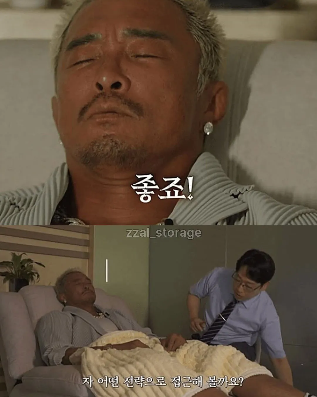 고릴라와 스파링하는 추성훈.jpg