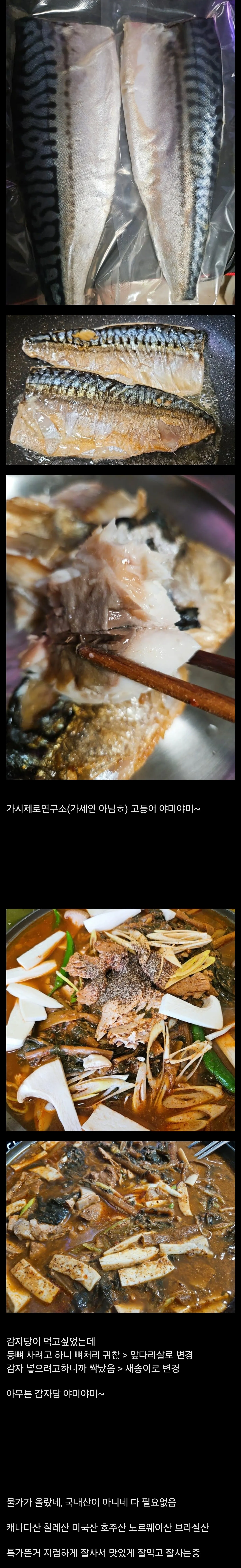 한달식비 10~15만원으로 밥해먹는 사람