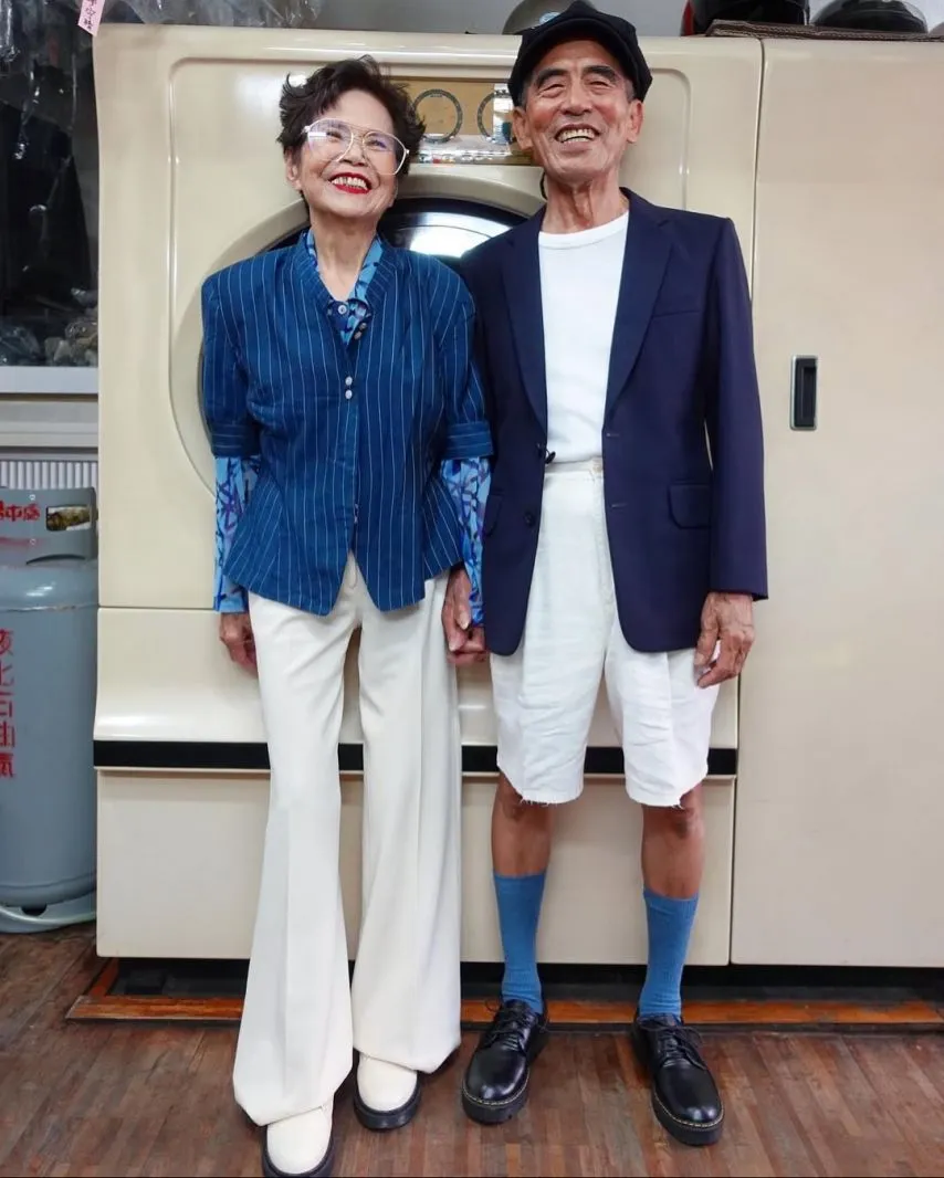 손님들이 안찾아가는 옷으로 화보찍는 세탁소 사장부부