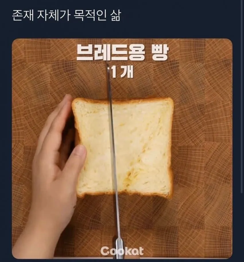 존재 자체가 목적인 삶..
