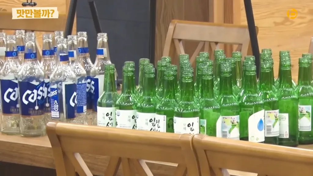 실제 씨름부 회식 장면