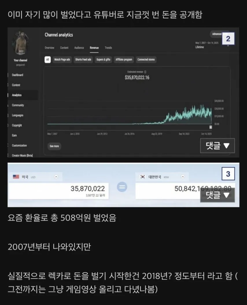 후원 그만하라는 미국 1700만 유튜버