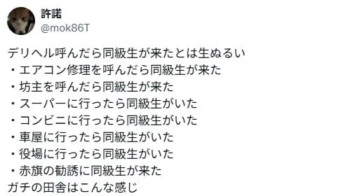 일본 시골이 어떤 느낌인지 설명하는 일본인