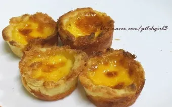 초간단 에그타르트 레시피