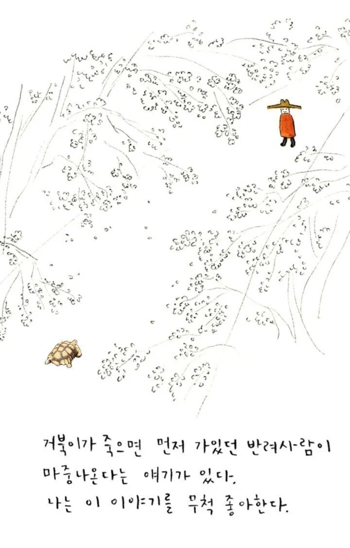반려동물을 기르다보면 먼저 가서 기다린다